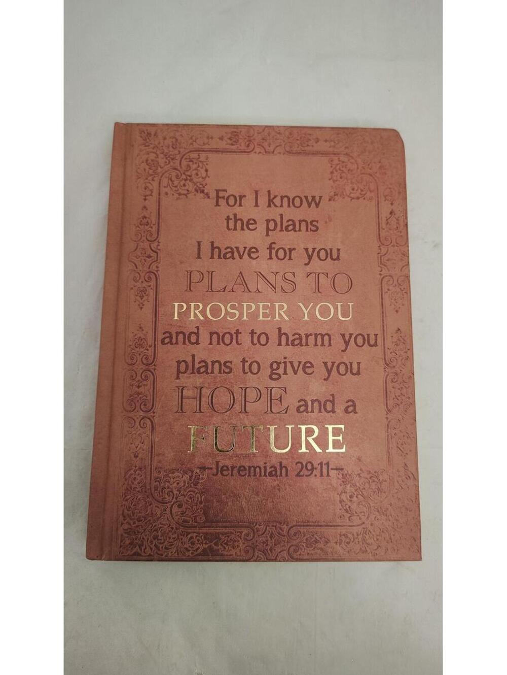 Jeremiah 29:11 Plans to Prosper You Hope and a Future Prayer Journal HC
